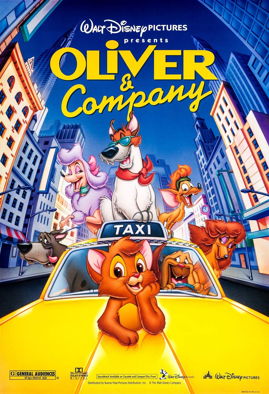 Oliver and Company Poster